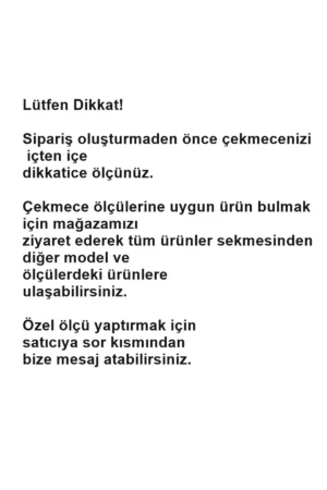 40x35 ayfiwood Kaşıklık Çekmece Içi Doğal Ahşap 9 Bölmeli Kaşık, Çatal, Bıçak Organizer - Görsel 3