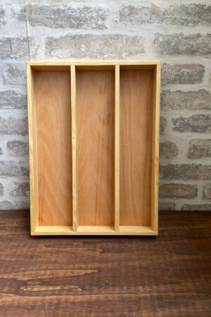 30x40 Cm Ahşap Kaşıklık Çekmece İçi Kepçe Maşa Ve Servis Gereçleri Düzenleyici Organizer