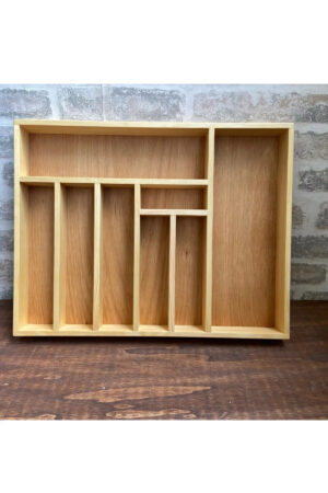 40x35 Cm Ahşap Kaşıklık Çekmece İçi Kepçe Maşa Ve Servis Gereçleri Düzenleyici Organizer - Görsel 4