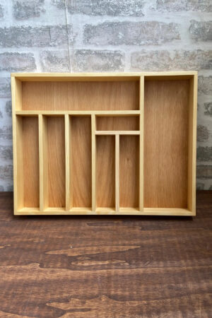 40x35 Cm Ahşap Kaşıklık Çekmece İçi Kepçe Maşa Ve Servis Gereçleri Düzenleyici Organizer - Görsel 5