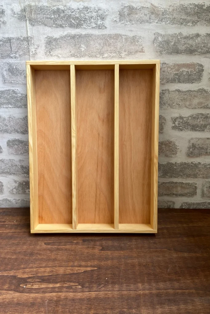 30×40 Cm Ahşap Kepçelik ve Servis Gereçleri Çekmece İçi  Düzenleyici Organizer