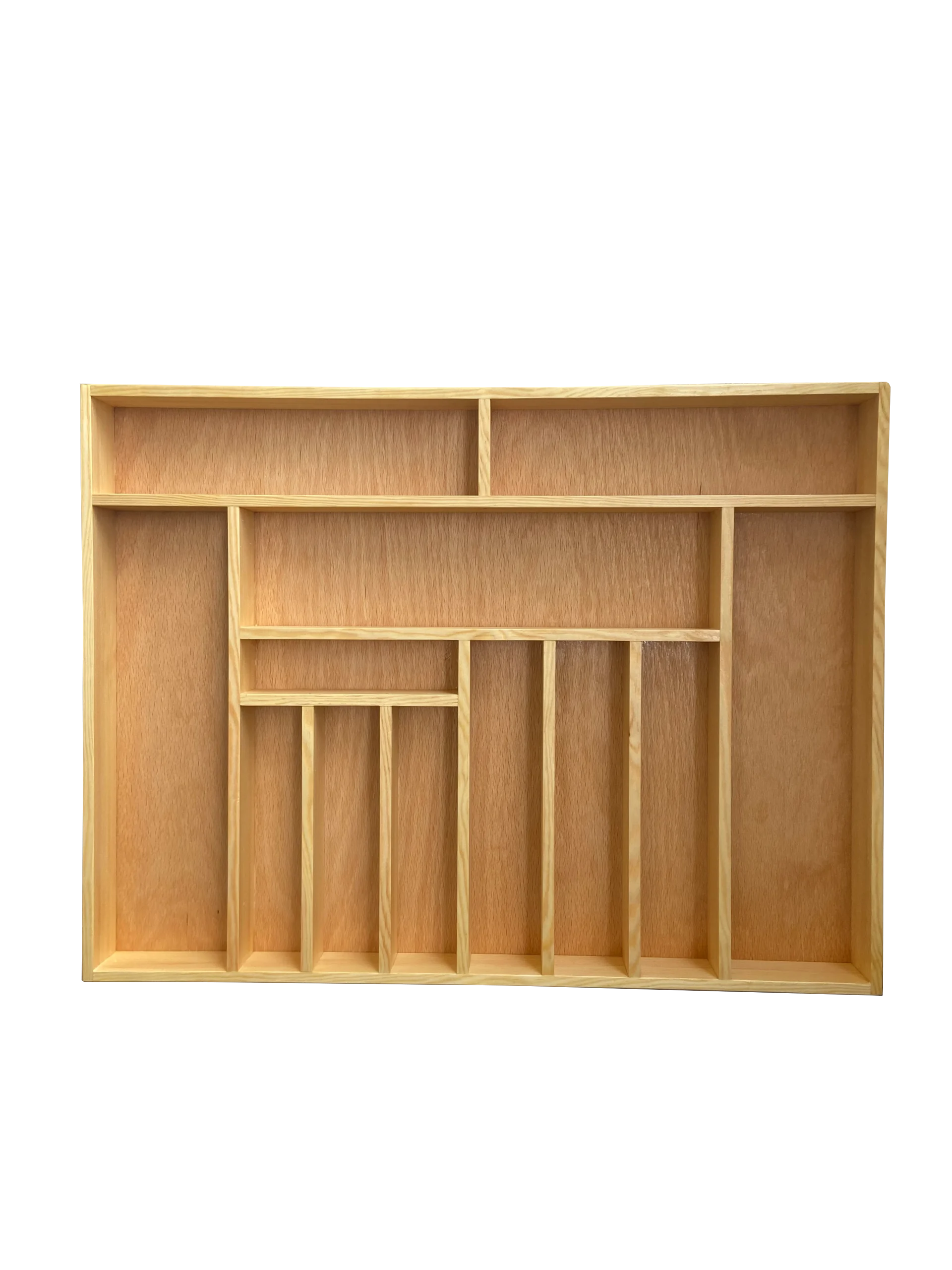 60×45 Cm Ayfiwood Ahşap Kaşıklık Çekmece İçi Yemek Takımı Ve Servis Gereçleri Düzenleyici Organizer - Detay Görsel 7