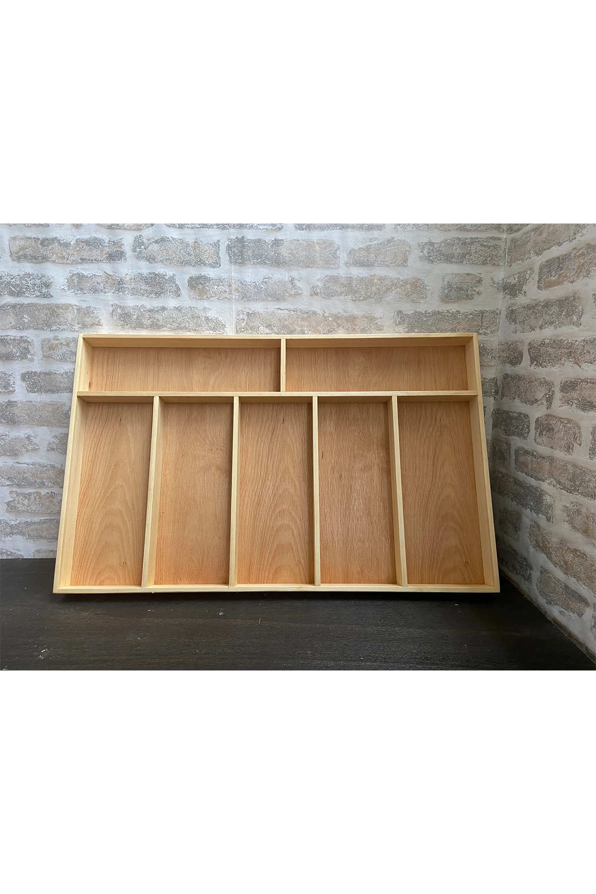 75×45 Cm Ayfiwood Ahşap Kaşıklık Çekmece İçi Kepçe Maşa Ve Servis Gereçleri Düzenleyici Organizer