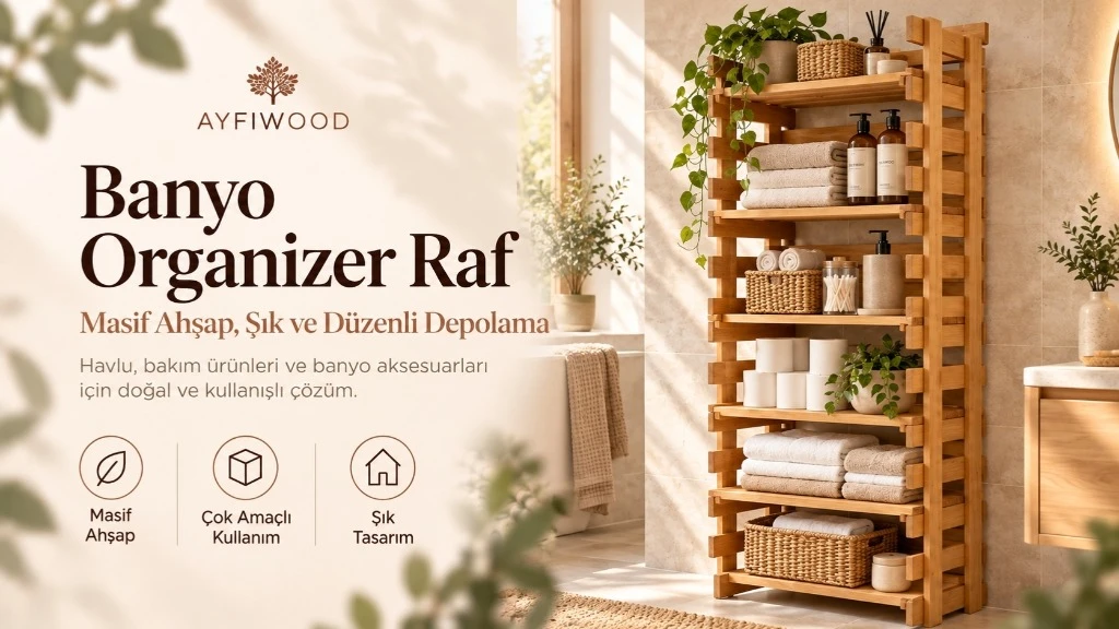Banyo Raf Organizer Rehberi: Düzenli, Şık ve Fonksiyonel Banyo Depolama Çözümleri - Ayfiwood